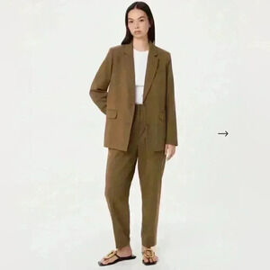 BNWT Frank and Oak Amelia Pants in Sepia Size 8